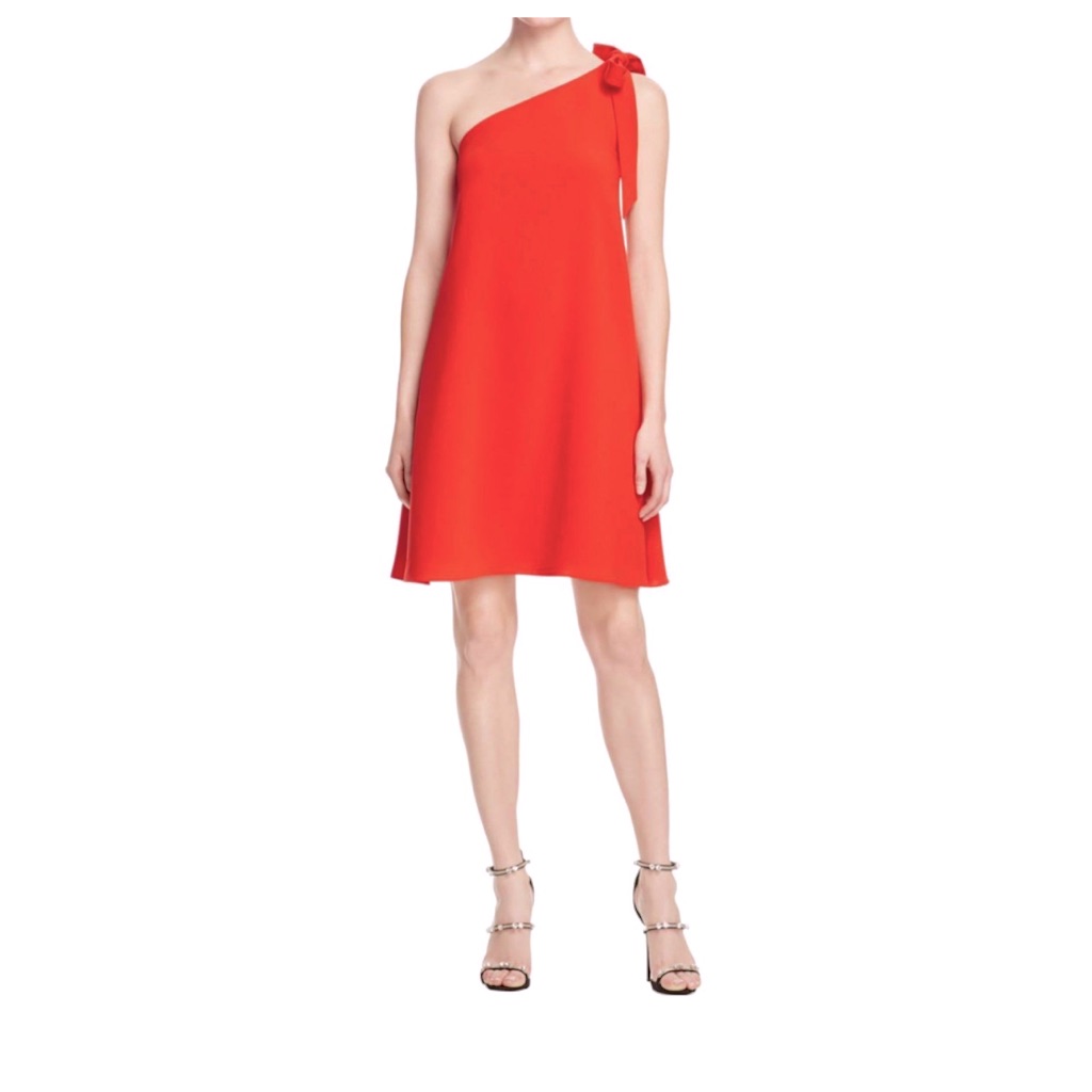 Nwtlikely Red Women’s Short Dress One Shoulder Size 2